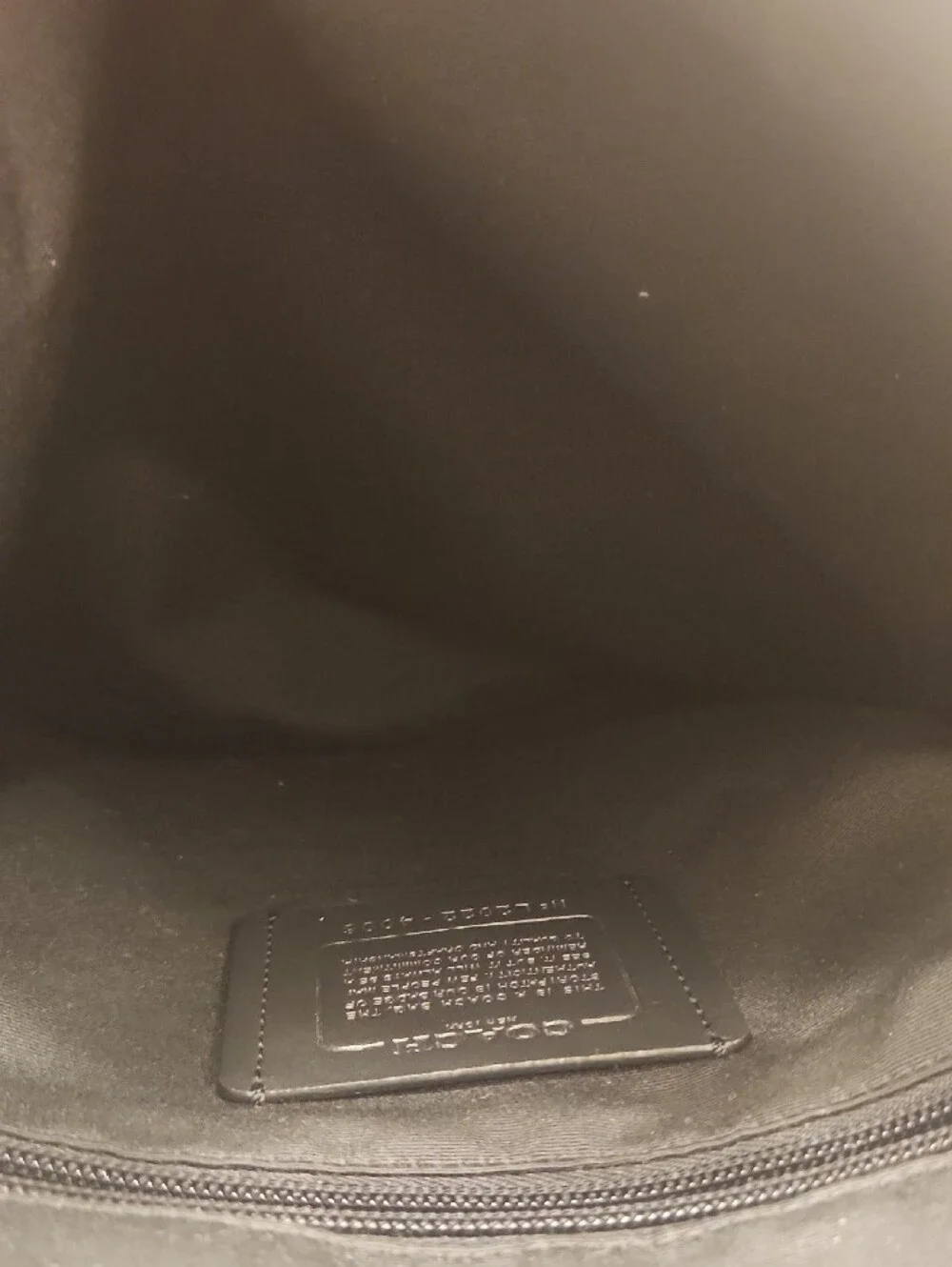 Coach Leather Embossed Signature Men's/Women's Crossbody Messenger Bag W/COA